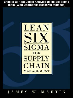 cover image of Root Cause Analysis Using Six Sigma Tools